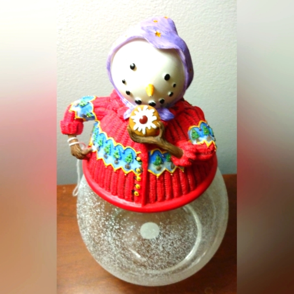 🎄VGC Princess House Snowman  Candy Jar